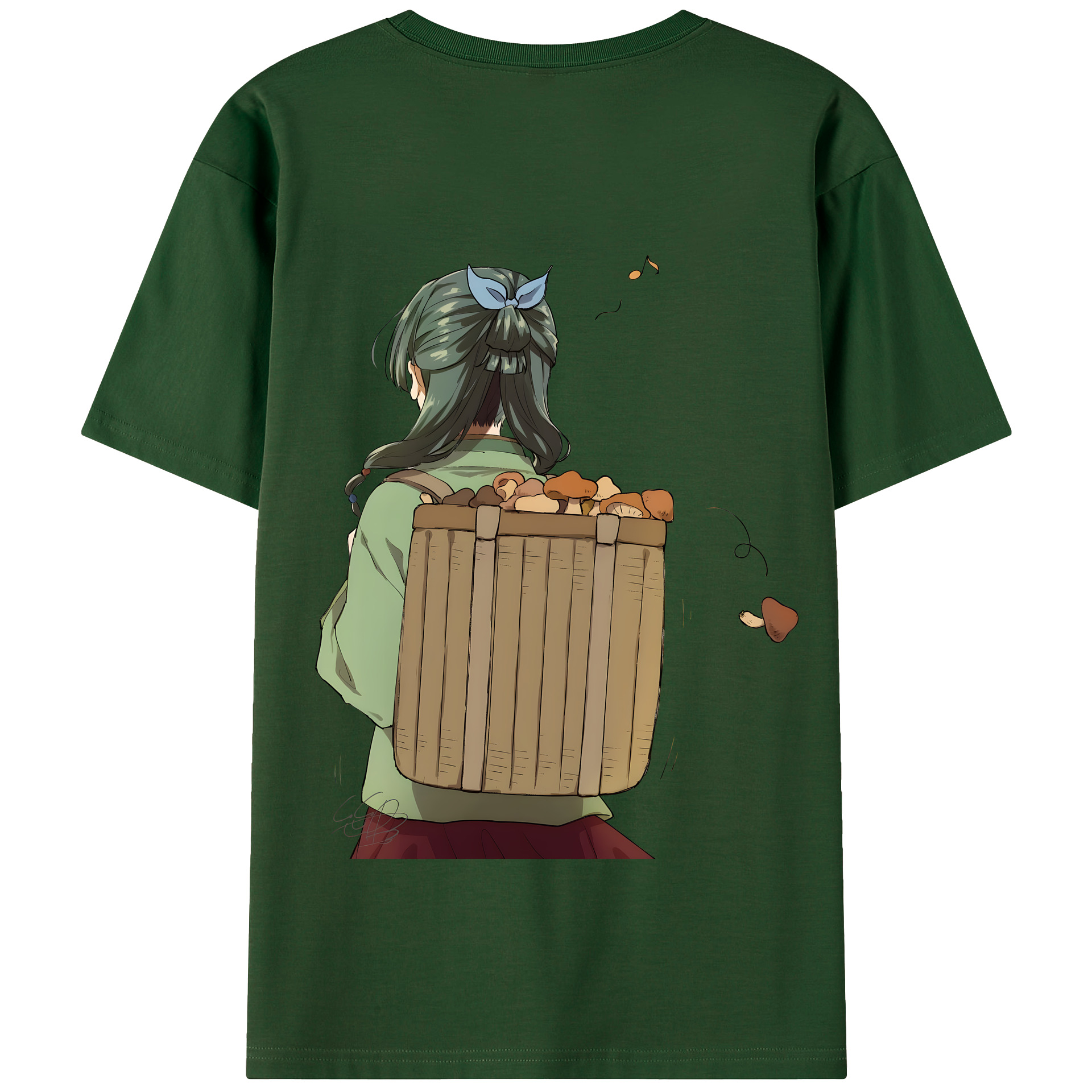 （画像用） 薬屋のひとりごと The Apothecary Diaries 綿100％半袖Tシャツ（背面プリント）
